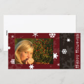 Prettige feestdagen (plural:)! feestdagenkaart (Voorkant / Achterkant)