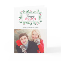 Prettige feestdagen (plural:) Geschilderde