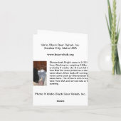 Prettige feestdagen (plural:) - Heldere Shenandoah Kaart (Achterkant)