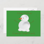 Prettige feestdagen (plural:) het Briefkaart van (Voorkant / Achterkant)