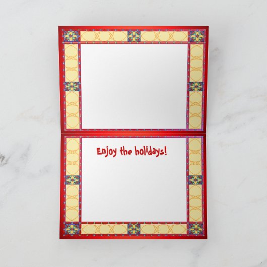 Prettige feestdagen (plural:), het leven van de (Binnen)