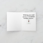 Prettige feestdagen (plural:) kaart (Binnen)