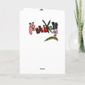 PRETTIGE FEESTDAGEN (PLURAL:)!! KAART (Achterkant)