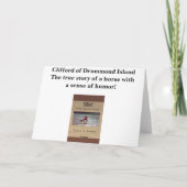 Prettige feestdagen (plural:) Kaart Clifford (Achterkant)