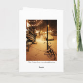 Prettige feestdagen (plural:) Kaart - de Sneeuwval (Achterkant)