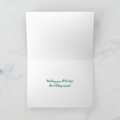 Prettige feestdagen (plural:) Kerstkaart (Binnen)