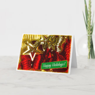 Prettige feestdagen (plural:) Ontwerp 5 Kaart