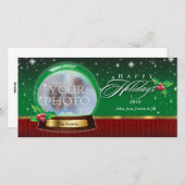 Prettige feestdagen (plural:) Personaliseerbare Feestdagenkaart (Voorkant / Achterkant)