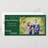 Prettige feestdagen (plural:) steekt de Vintage Feestdagenkaart (Voorkant / Achterkant)