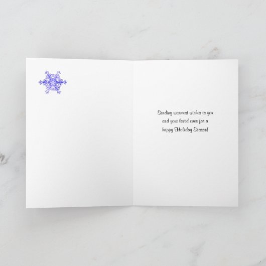 Prettige feestdagen (plural:) voor de Sneeuw van (Binnen)