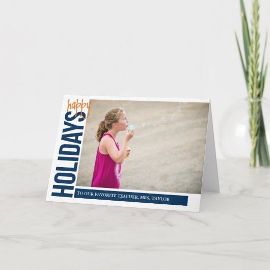 Prettige feestdagen (plural:) voor u kaart (Voorkant)