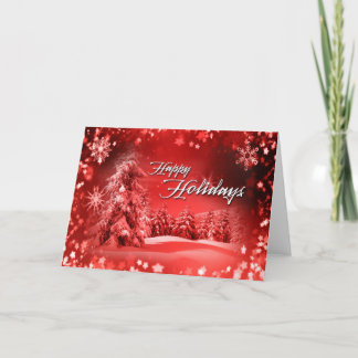 Prettige feestdagen (plural:) Wenskaart