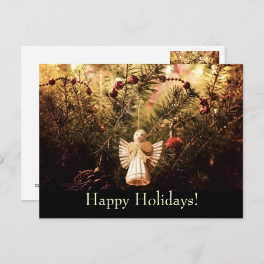 Prettige feestdagen (plural:) - Wenskaart (Voorkant / Achterkant)