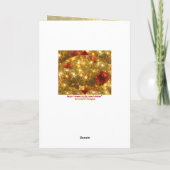 Prettige feestdagen (plural:) Wenskaart Kaart (Achterkant)