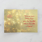 Prettige feestdagen (plural:) Wenskaart Kaart (Binnen)