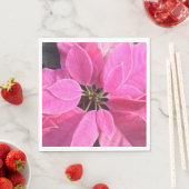 prettige feestdagen Poinsettia Servet (Insitu)