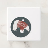 prettige feestdagen Polar Beer Bedankjes Labels (In situ)