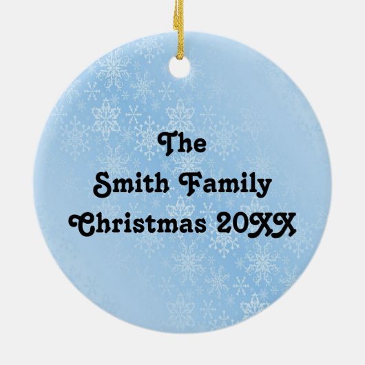 prettige feestdagen Polar Beer Penguin Round Ornam Keramisch Ornament (Achterkant)