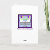 Prettige feestdagen Polar Beer Penguin Wenskaart (Achterkant)