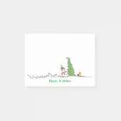 prettige feestdagen post-it® notes (Voorkant)