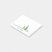 prettige feestdagen post-it® notes (Schuin)