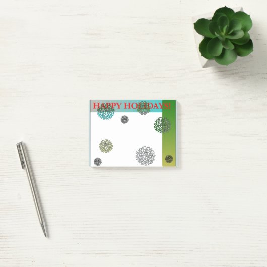 prettige feestdagen post-it® notes (Kantoor)