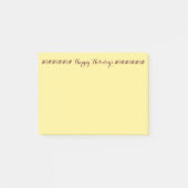 prettige feestdagen Post-it® notes van RoseWrites (Voorkant)