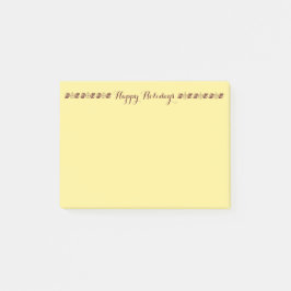 prettige feestdagen Post-it® notes van RoseWrites
