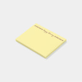 prettige feestdagen Post-it® notes van RoseWrites (Schuin)