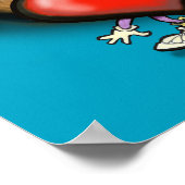 prettige feestdagen poster (Hoek)