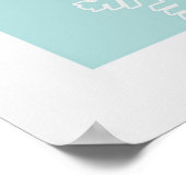 prettige feestdagen poster (Hoek)