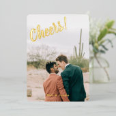 Prettige feestdagen Proost (Staand Voorkant)