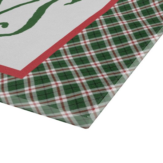 prettige feestdagen Pset Pattern Cutting Board Snijplank (Hoek)