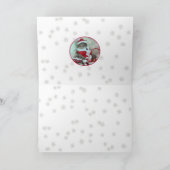 Prettige feestdagen! purr... van  poes. feestdagen kaart (Binnen)