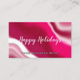 Prettige feestdagen QR Code Fun Visitekaartje