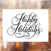 prettige feestdagen raamsticker (Vel 2)