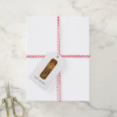 Prettige feestdagen Realtor Cadeaulabel (Met Touw)