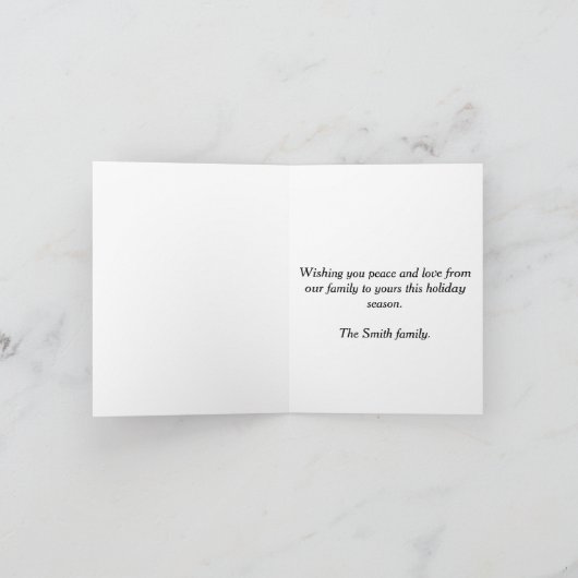 prettige feestdagen Reindedarfotoscript Kerstmis (Binnen)