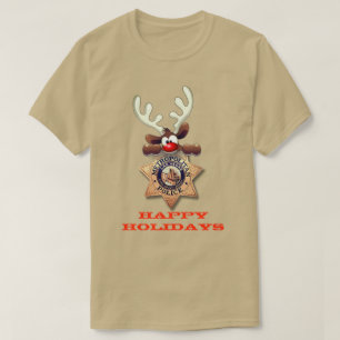 prettige feestdagen Reindeer Las Vegas T-shirt