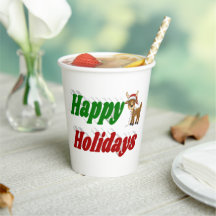 prettige feestdagen Reindeertypografie Kerstmis