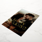 Prettige feestdagen Retro 80s Neon (Gedraaid)