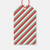 Prettige feestdagen Retro Cadeaulabel (Achterkant)