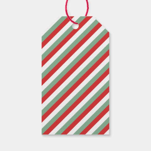 Prettige feestdagen Retro Cadeaulabel (Achterkant)