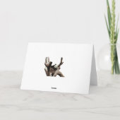 Prettige feestdagen Reuzenpanda Kaart (Achterkant)