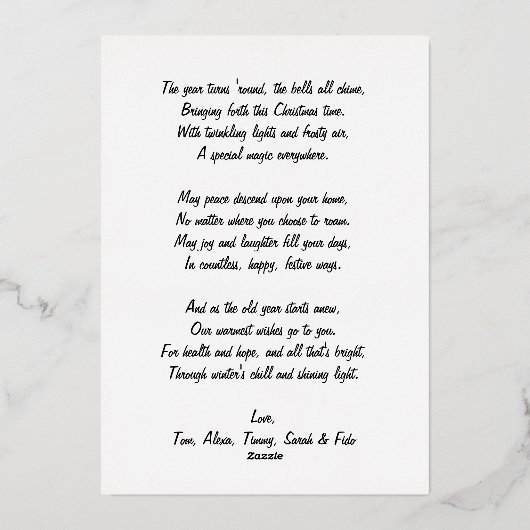 Prettige feestdagen Rode bessen Vrolijk kerstfeest (Achterkant)