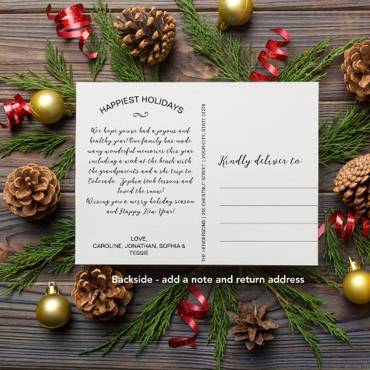 Prettige feestdagen Rode Groene Botanicals Fotocol