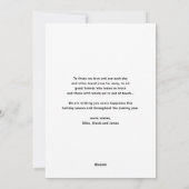 Prettige feestdagen Rode Moderne Mix Typografie Feestdagenkaart (Achterkant)