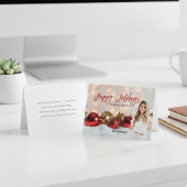 Prettige feestdagen Rood goud onroerend goed makel