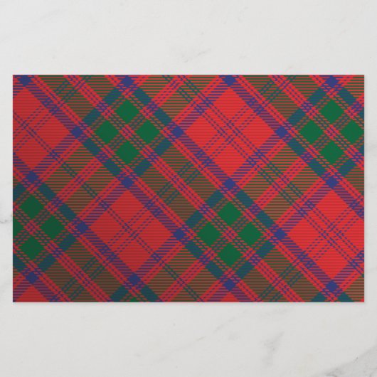 Prettige feestdagen Rood Groen Plaid Foto Tartan (Achterkant)