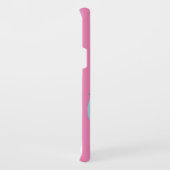 prettige feestdagen, roze Case-Mate samsung galaxy hoesje (Achterkant/rechts)